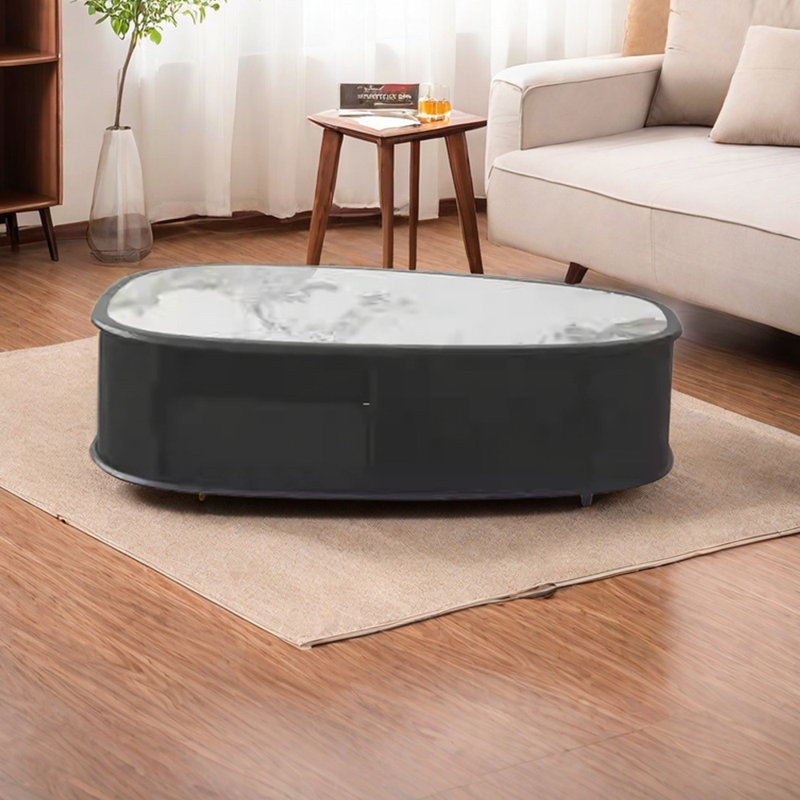 The Invincibles home Oval Coffee Table Irregular Shape | Wayfair